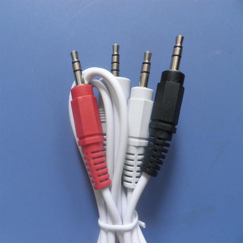DC转换线详解 DIN 7P母转DC 5.5×2.1母连接线（大DIN 2音视频线）